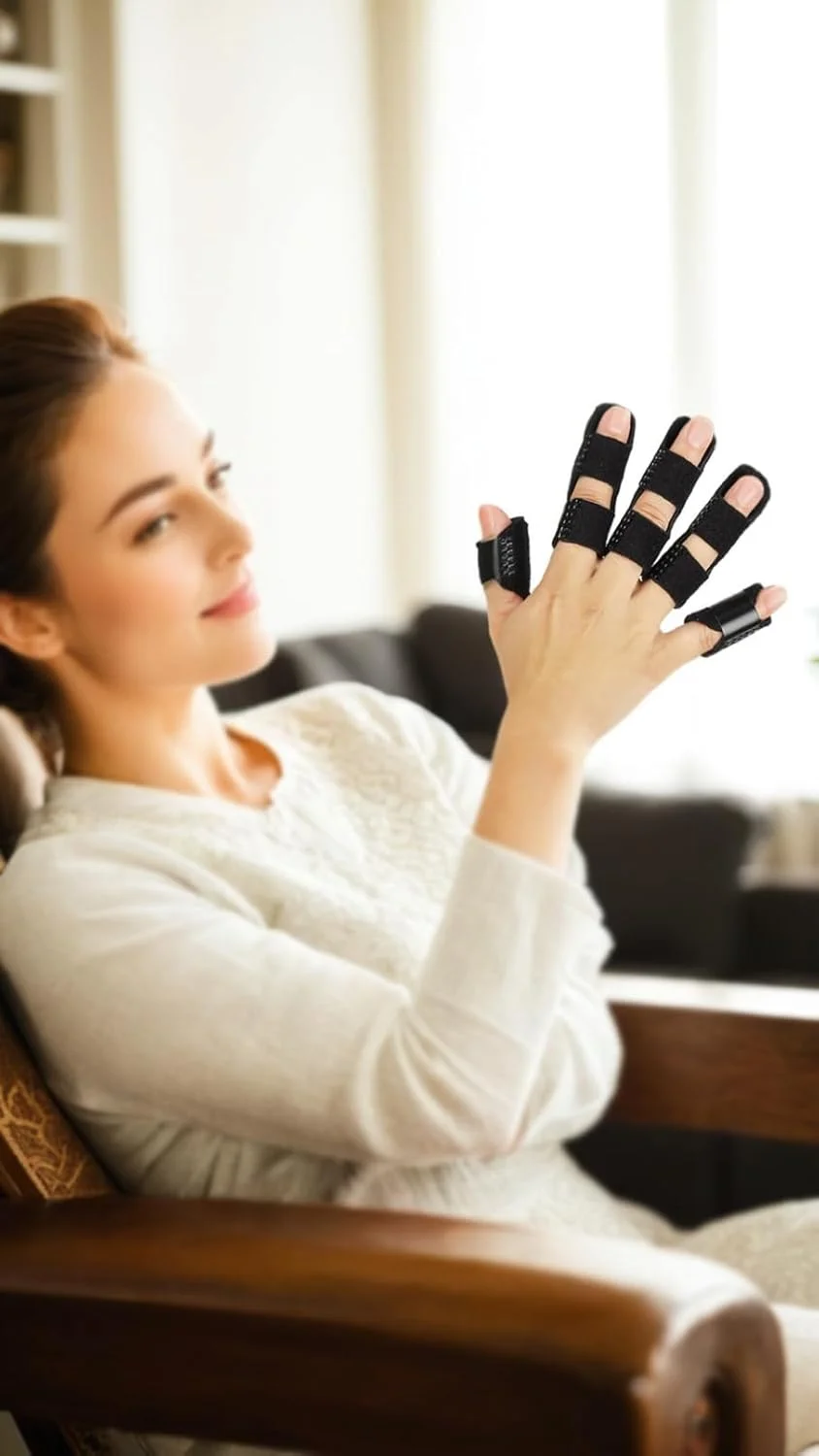 هفت شیرین - مجموعه 5 عددی آتل انگشت ماشه ای - پشتیبانی و تسکین درد برای انگشتان، محافظ انگشت شکسته، تسکین درد هفت شیرین - مجموعه 5 عددی آتل انگشت ماشه ای - پشتیبانی و تسکین درد برای انگشتان، محافظ انگشت شکسته، تسکین درد