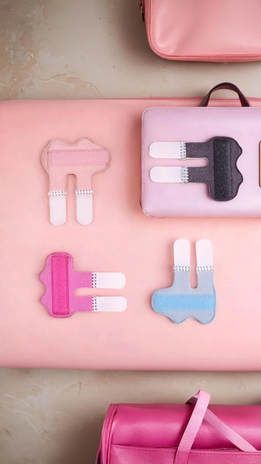 چهار عدد آتل انگشت مدل Sweet Seven - بریس حمایتی برای آرتروز، انگشت ماشه ای، شکستگی و کشیدگی انگشتان (4 رنگ) چهار عدد آتل انگشت مدل Sweet Seven - بریس حمایتی برای آرتروز، انگشت ماشه ای، شکستگی و کشیدگی انگشتان (4 رنگ)