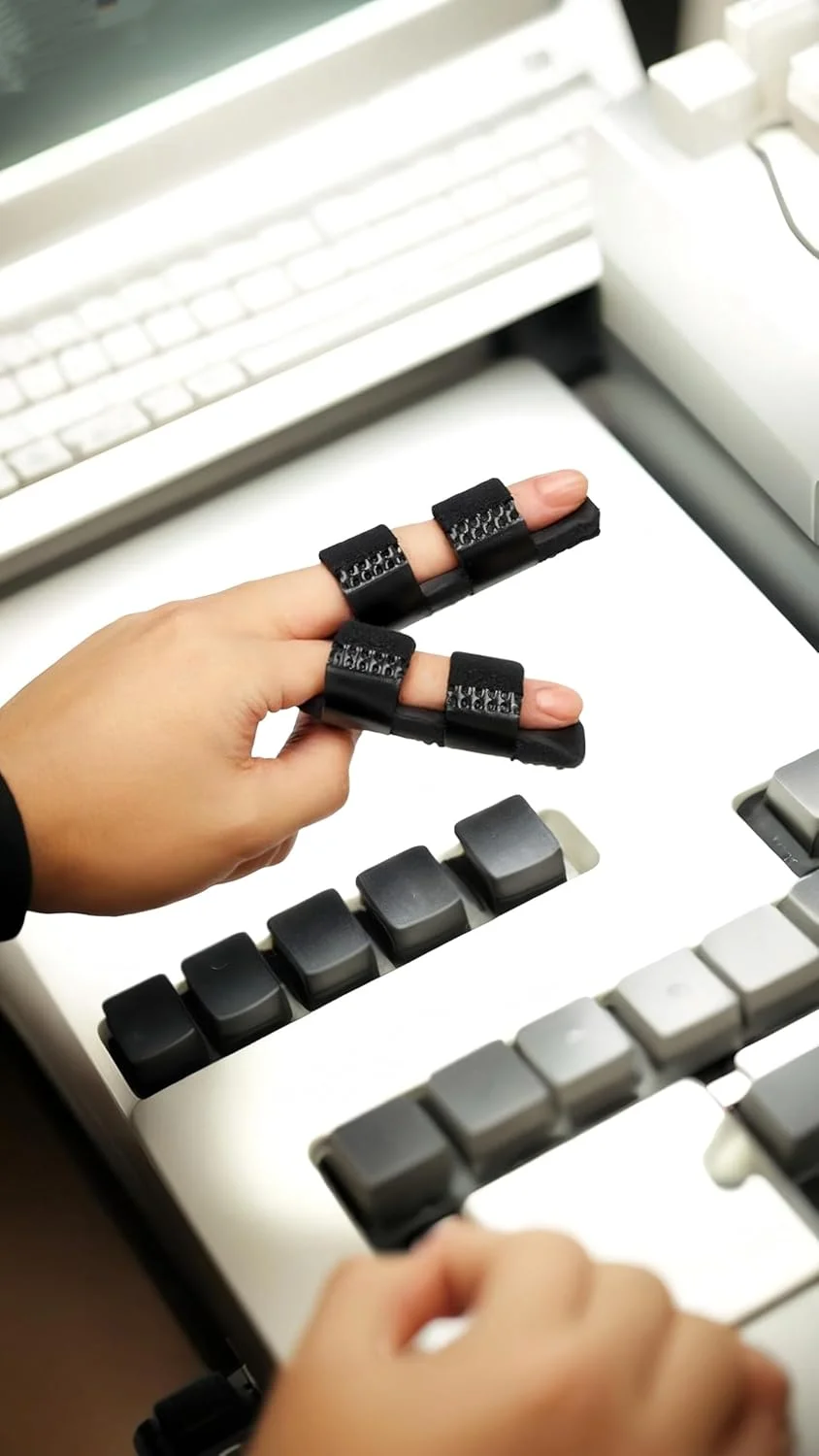 اسپلینت انگشت ماشه ای Sweet seven - بسته 2 عددی برای انگشت اشاره، میانی و حلقه - پشتیبانی راحت اسپلینت انگشت ماشه ای Sweet seven - بسته 2 عددی برای انگشت اشاره، میانی و حلقه - پشتیبانی راحت