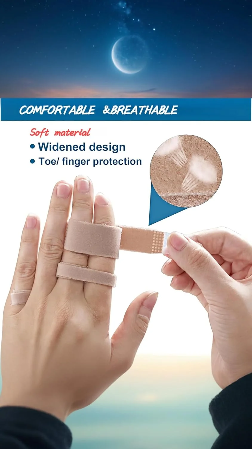 محافظ انگشت شکسته، 6 عدد بانداژ انگشت پا، جداکننده انگشت چکشی، اصلاح کننده بالشتکی، اصلاح کننده برای انگشتان روی هم، برای انگشت شکسته، انگشت چکشی و انگشتان خمیده (3 عدد رنگ پوست و 3 عدد مشکی) محافظ انگشت شکسته، 6 عدد بانداژ انگشت پا، جداکننده انگشت چکشی، اصلاح کننده بالشتکی، اصلاح کننده برای انگشتان روی هم، برای انگشت شکسته، انگشت چکشی و انگشتان خمیده (3 عدد رنگ پوست و 3 عدد مشکی)