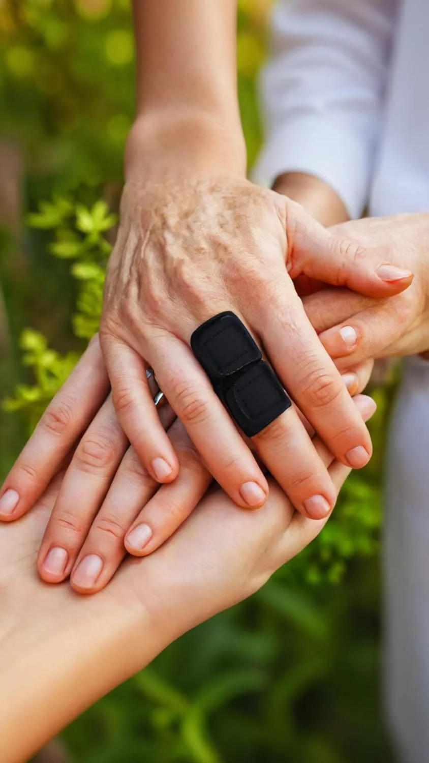 ست دو عددی آتل انگشت الاستیک قابل تنظیم برای آرتروز، انگشت ماشه ای، تسکین درد و آسیب های ورزشی - سایز M ست دو عددی آتل انگشت الاستیک قابل تنظیم برای آرتروز، انگشت ماشه ای، تسکین درد و آسیب های ورزشی - سایز M