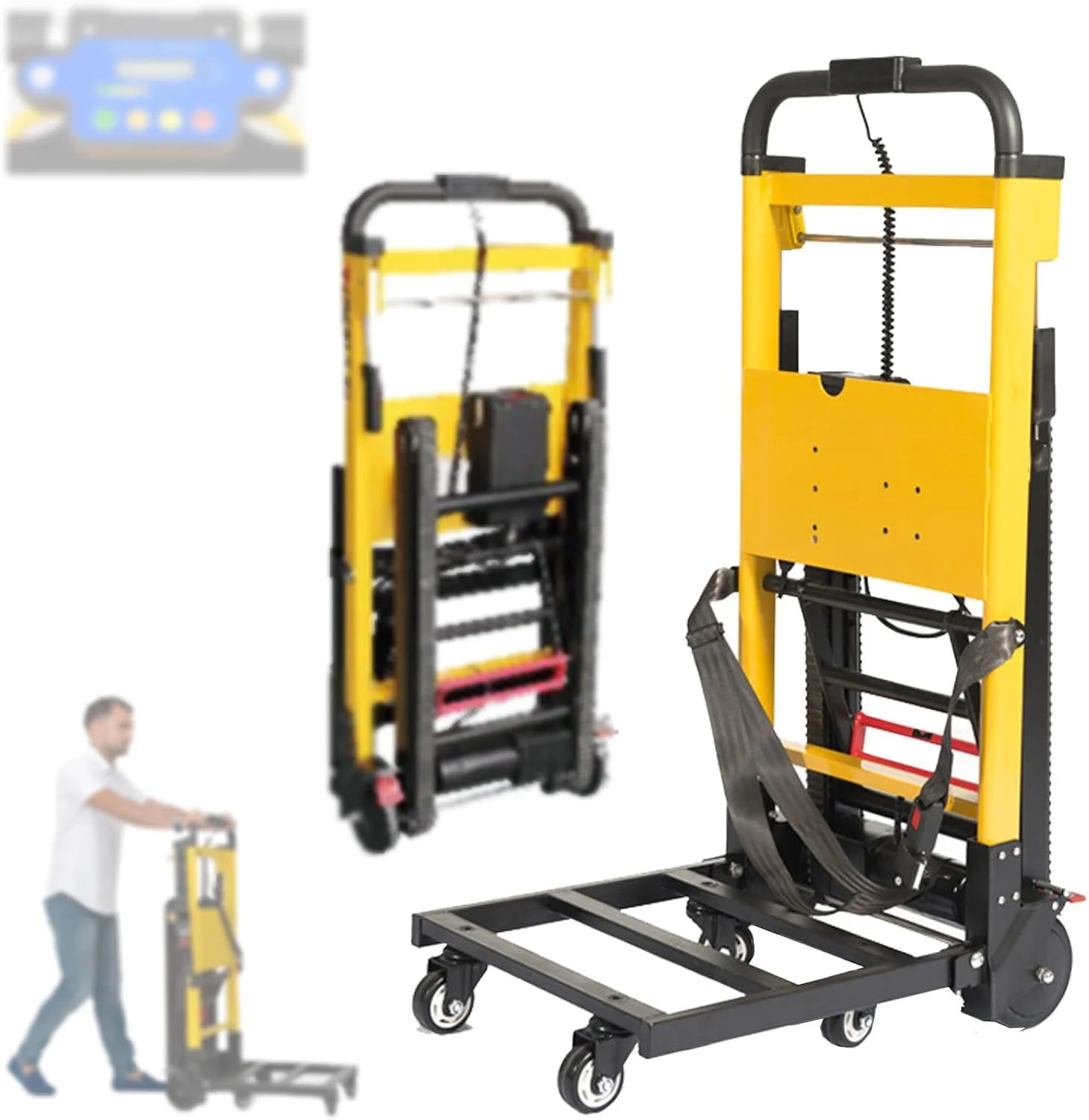 چرخ دستی برقی مدل Stair Climbing ظرفیت 200 کیلوگرم