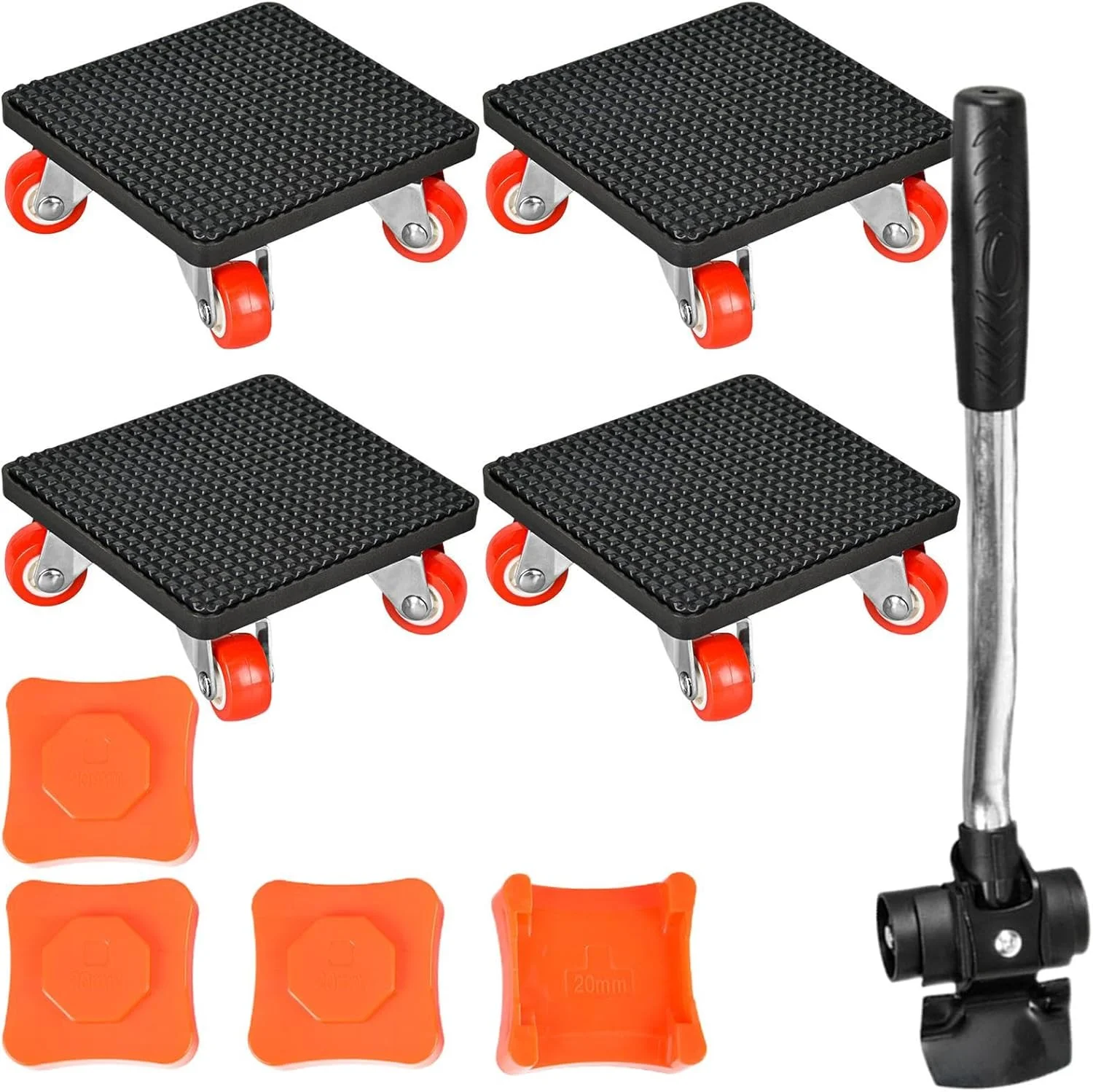 غلتک مبلمان - جابجاکننده مبلمان چرخشی 360 درجه سنگین - چرخ دستی برای تخت آشپزخانه میز کارگاه اتاق خواب حیاط خلوت اتاق نشیمن غلتک مبلمان - جابجاکننده مبلمان چرخشی 360 درجه سنگین - چرخ دستی برای تخت آشپزخانه میز کارگاه اتاق خواب حیاط خلوت اتاق نشیمن