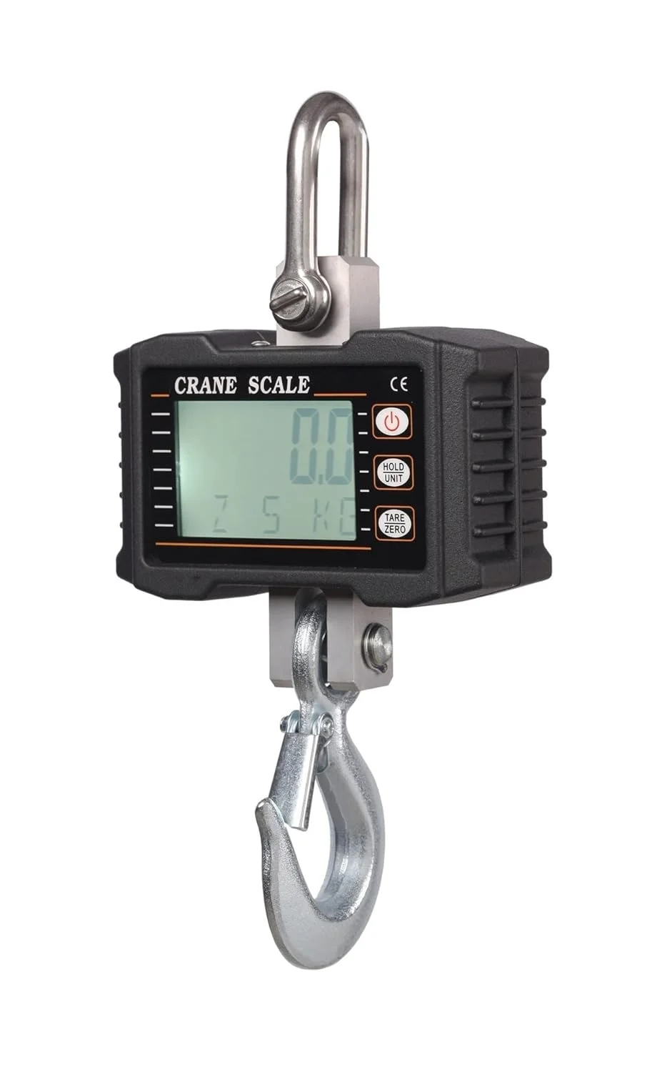 ترازوی آویز جرثقیل دیجیتال 1000 کیلوگرمی 1 تنی صنعتی سنگین با نمایشگر LCD و قلاب آویز برای شکار و مسافرت