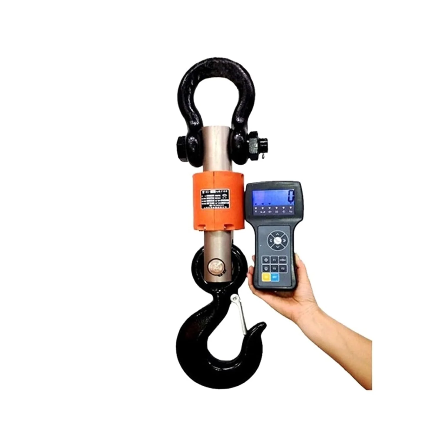 ترازوی جرثقیل آویز الکترونیکی دیجیتال بی سیم 3T/5T، جرثقیل بالابر صنعتی قابل شارژ با کنترل از راه دور 200 متری برای شکار و مسافرت (OCS-3T) - تصویر 3 ترازوی جرثقیل آویز الکترونیکی دیجیتال بی سیم 3T/5T، جرثقیل بالابر صنعتی قابل شارژ با کنترل از راه دور 200 متری برای شکار و مسافرت (OCS-3T) - تصویر 3