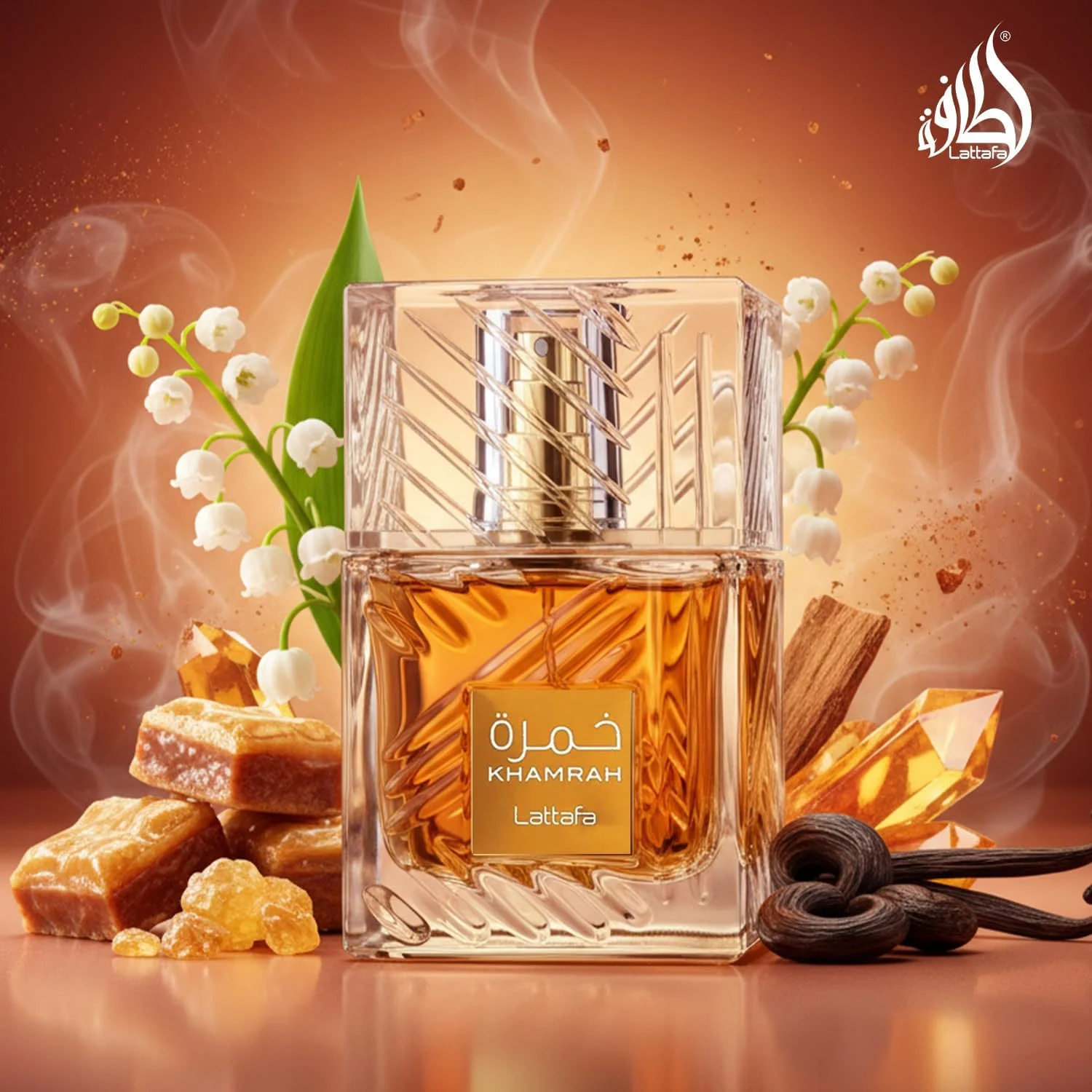 عطر ادو پرفیوم унисекс لطافه Khamrah، ۱۰۰ میلی لیتر عطر ادو پرفیوم унисекс لطافه Khamrah، ۱۰۰ میلی لیتر