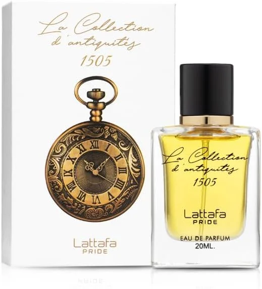 عطر پراید لطافه لا کالکشن د آنتیکوئیتس 1505 مناسب برای آقایان و بانوان 20 میلی لیتر