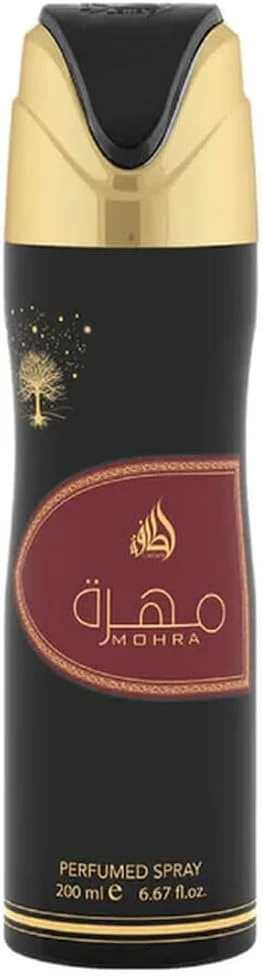 اسپری دئودورانت معطر لطافه مهرا унисекс، ۲۰۰ میلی لیتر