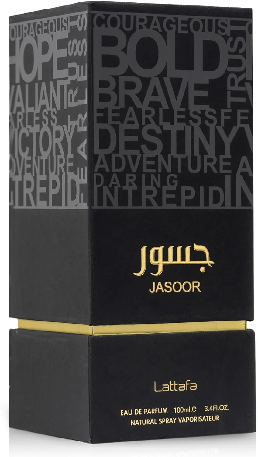 ادکلن مردانه و زنانه لطافه جسور، ۱۰۰ میلی لیتر