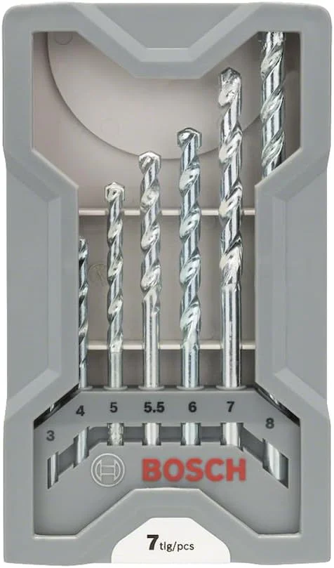 مجموعه مته الماسه 7 عددی CYL-1 بوش پروفشنال 2607017035، نقره ای
