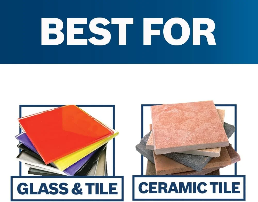 مجموعه مته الماسه 4 عددی بوش GT2000 مخصوص شیشه، سرامیک و کاشی، نقره ای