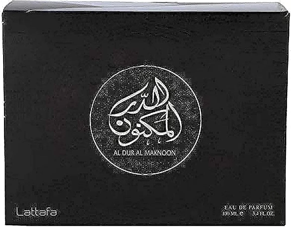 مجموعه هدیه آل دور المکنون از لطافه - عطر مردانه، ادو پرفیوم ۱۰۰ میلی لیتر / دئودورانت ۲۰۰ میلی لیتر