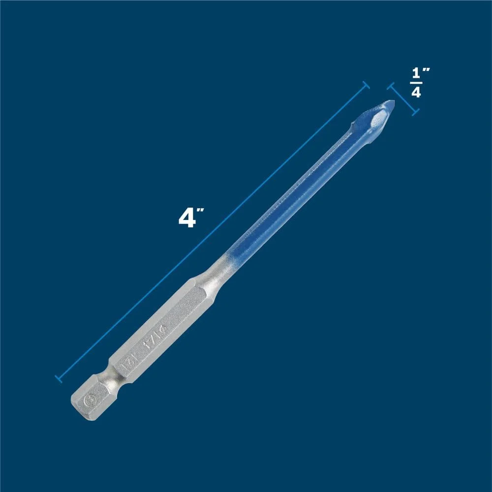 مته کاشی و سرامیک بوش PTBX14، سایز 1/4 اینچ در 5 اینچ