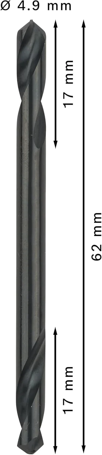 مته های دو سر بوش پروفشنال 2608597593، 4.9 میلی متر