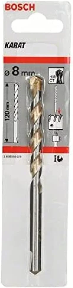 مته راهنما بوش پروفشنال 2608550079 برای ابزارگیر شش گوش 8 میلی متر، نقره ای