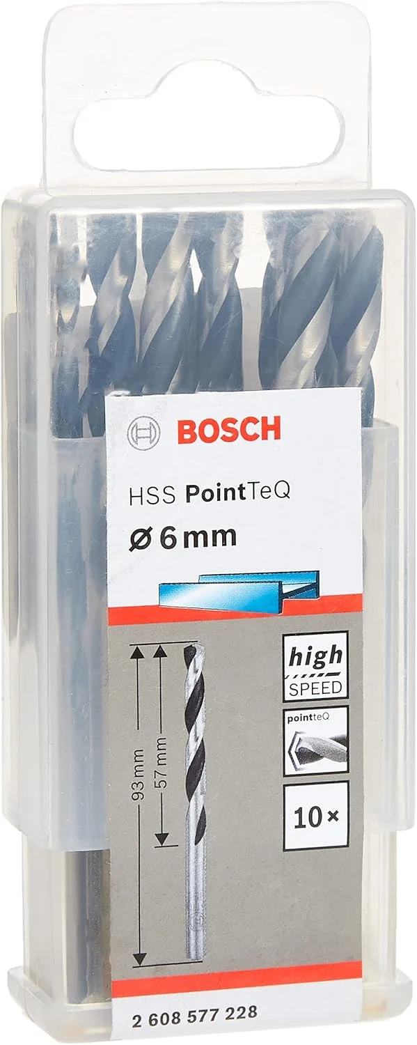 بسته 10 عددی مته فلزی بوش - 2608577228 بسته 10 عددی مته فلزی بوش - 2608577228