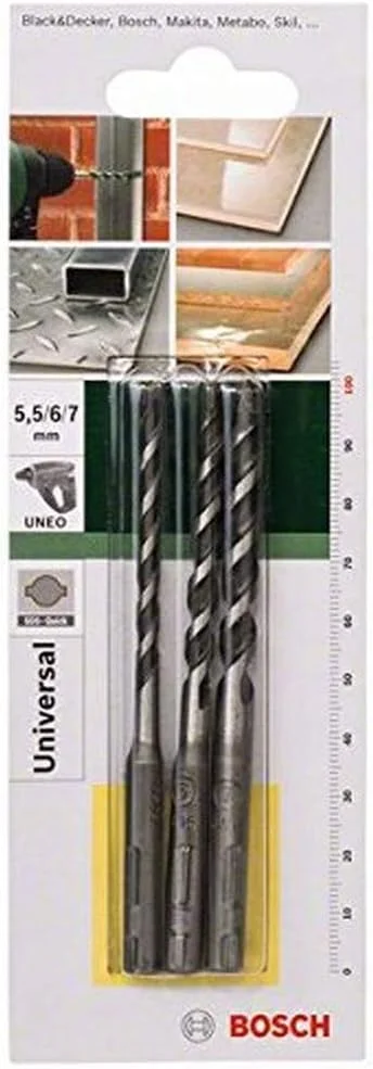 مجموعه سه عددی مته چند منظوره بوش Uneo