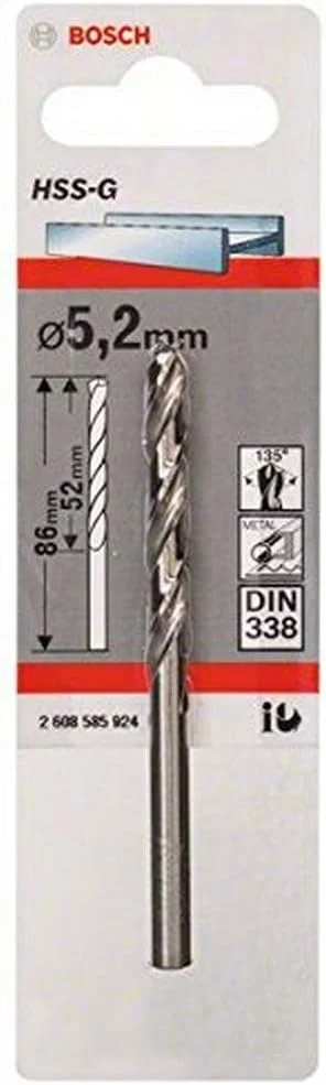مته های فلز HSS-G DIN 338 بوش 2608585924