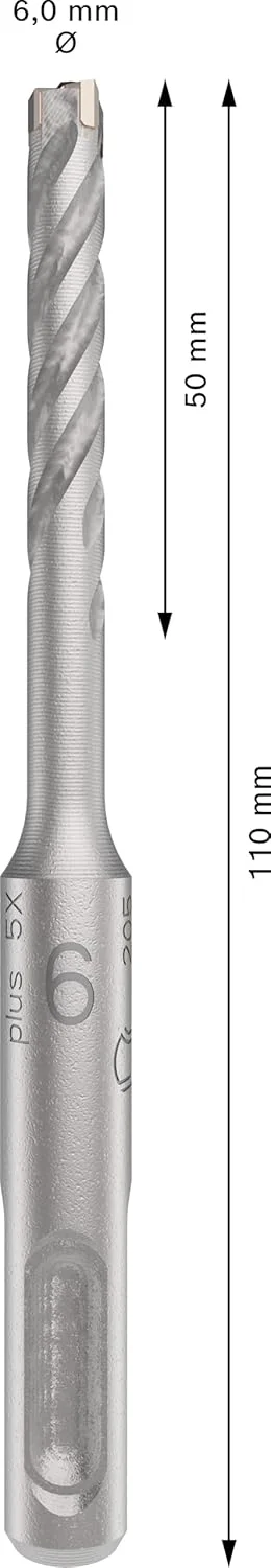 مته چکش SDS-Plus 5X بوش - 2608833777 مته چکش SDS-Plus 5X بوش - 2608833777