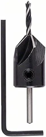 مته چوب بوش 2609255216 با خزینه 90 درجه / قطر 3 میلی متر مته چوب بوش 2609255216 با خزینه 90 درجه / قطر 3 میلی متر