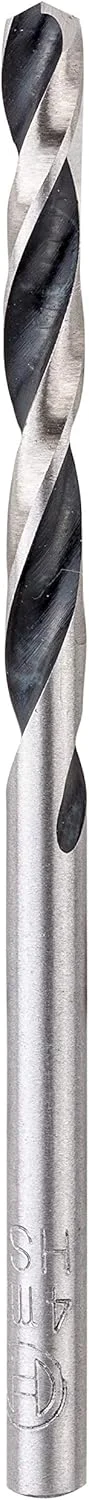 مته پیچشی HSS بوش پروفشنال 2 عددی برای فلز و چوب (مناسب فلز و چوب، Ø 4 میلی متر، طول 75 میلی متر، لوازم جانبی دریل)