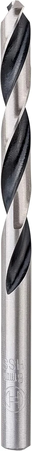 مته مارپیچ HSS بوش پروفشنال برای فلز و چوب (مناسب فلز و چوب، قطر 8 میلی متر، طول 117 میلی متر، لوازم جانبی دریل) مته مارپیچ HSS بوش پروفشنال برای فلز و چوب (مناسب فلز و چوب، قطر 8 میلی متر، طول 117 میلی متر، لوازم جانبی دریل)