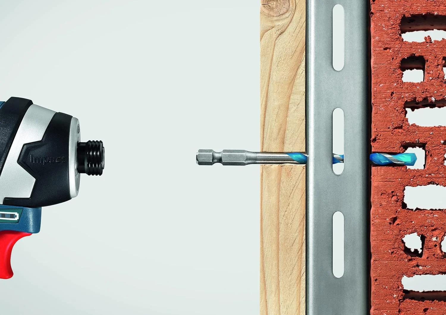 مته های چند منظوره بوش 2607002775، Hex-9 Multi Construction، 5 میلی متر x 50 میلی متر x 100 میلی متر، چند رنگ