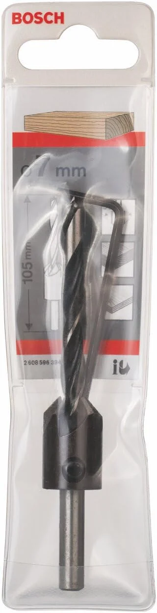 مته چوب 7 میلی‌متری بوش 2608596394 با خزینه 90 درجه