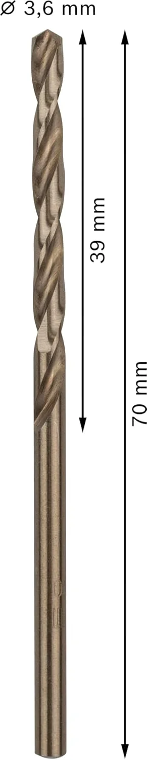 مته فلز بوش 2608588090، HSS-CO 3، 6 میلی متر 10 عددی، 0 ولت، برنزی مته فلز بوش 2608588090، HSS-CO 3، 6 میلی متر 10 عددی، 0 ولت، برنزی