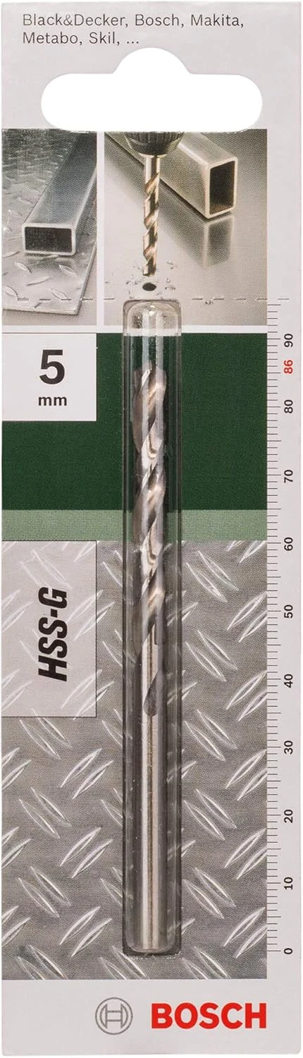 مته فلز HSS-G بوش مدل 2609255045، استاندارد DIN 338 مته فلز HSS-G بوش مدل 2609255045، استاندارد DIN 338