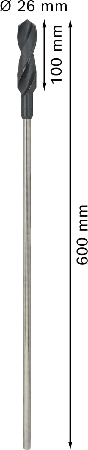 مته نصب چوب HSS بوش 1x PRO (برای چوب سخت، ساندویچ فلزی، Ø 26,00 میلی متر، لوازم جانبی حرفه ای دریل/پیچ گوشتی چرخشی، دریل چکشی چرخشی) مته نصب چوب HSS بوش 1x PRO (برای چوب سخت، ساندویچ فلزی، Ø 26,00 میلی متر، لوازم جانبی حرفه ای دریل/پیچ گوشتی چرخشی، دریل چکشی چرخشی)