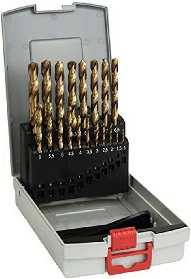 جعبه مته فلز HSS-TiN بوش پروفشنال مدل 2608587015، طلایی