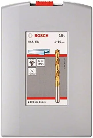 جعبه مته فلز HSS-TiN بوش پروفشنال مدل 2608587015، طلایی جعبه مته فلز HSS-TiN بوش پروفشنال مدل 2608587015، طلایی