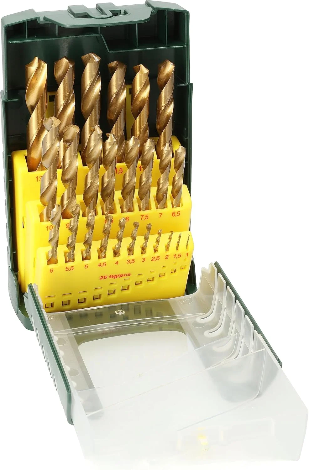 مجموعه مته فلز HSS-TiN بوش مدل 2607017154، 25 عددی