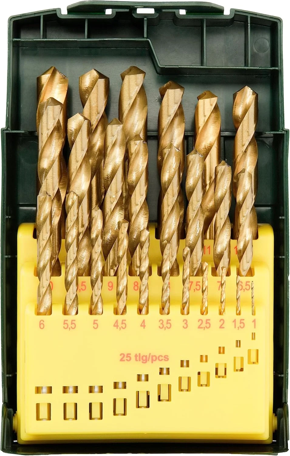 مجموعه مته فلز HSS-TiN بوش مدل 2607017154، 25 عددی مجموعه مته فلز HSS-TiN بوش مدل 2607017154، 25 عددی