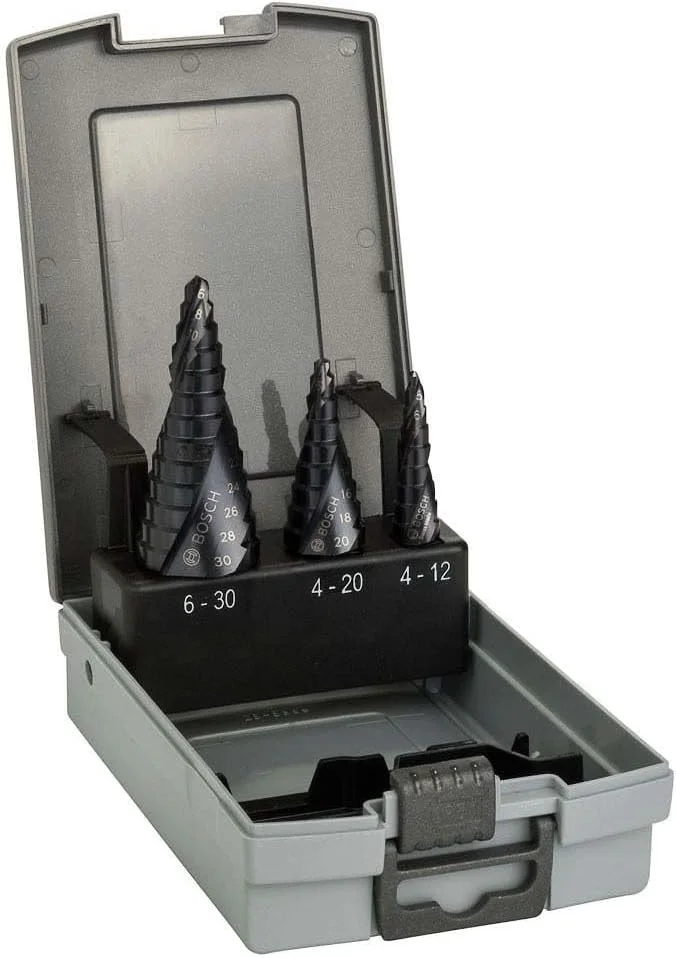 مجموعه مته پله ای بوش 2608588069 Hss-AlTiN 3 عددی مجموعه مته پله ای بوش 2608588069 Hss-AlTiN 3 عددی