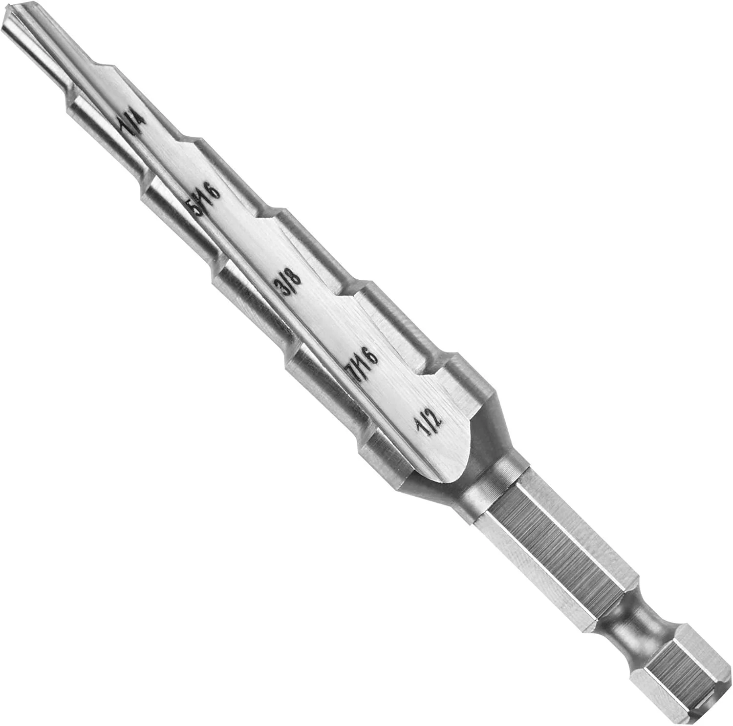 مته پله ای ضربه ای توربو بوش IMSDC6 فولاد تندبر سایز 3/16 اینچ تا 1/2 اینچ مته پله ای ضربه ای توربو بوش IMSDC6 فولاد تندبر سایز 3/16 اینچ تا 1/2 اینچ