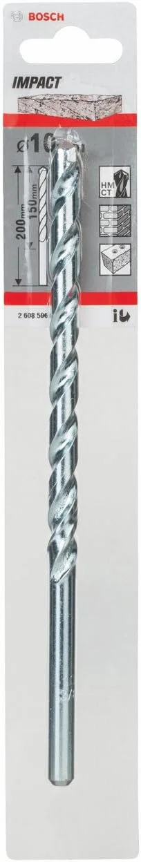 مته الماسه CYL-1 بوش 2608596148، 10.0 میلی متر × 150 میلی متر × 200 میلی متر، نقره ای مته الماسه CYL-1 بوش 2608596148، 10.0 میلی متر × 150 میلی متر × 200 میلی متر، نقره ای