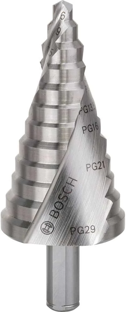 مجموعه مته پله ای فلز HSS بوش 2608587428، 6 میلی متر - 37 میلی متر مجموعه مته پله ای فلز HSS بوش 2608587428، 6 میلی متر - 37 میلی متر