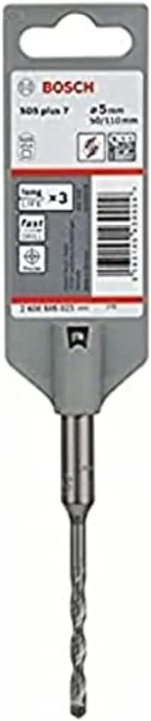 مته الماسه بتن SDS Plus-7 بوش 2608585029، سایز 6 میلیمتر در 100 میلیمتر در 165 میلیمتر، نقرهای مته الماسه بتن SDS Plus-7 بوش 2608585029، سایز 6 میلیمتر در 100 میلیمتر در 165 میلیمتر، نقرهای