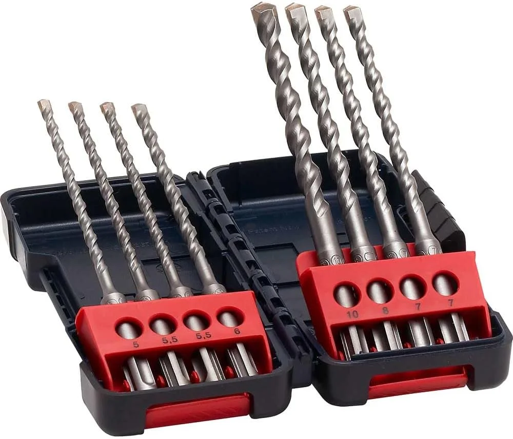 مجموعه مته های SDS بوش 2607019904 در جعبه مقاوم مجموعه مته های SDS بوش 2607019904 در جعبه مقاوم