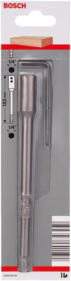 افزایش طول مته تخت سرعتی بوش مدل 2608595422 طول 152 میلی متر افزایش طول مته تخت سرعتی بوش مدل 2608595422 طول 152 میلی متر