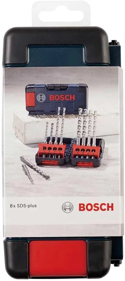 مجموعه مته های SDS بوش 2607019904 در جعبه مقاوم مجموعه مته های SDS بوش 2607019904 در جعبه مقاوم