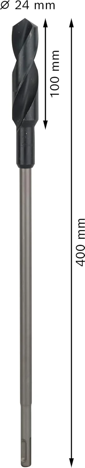 مته بتن کن چهارشیار بوش مدل 2608597414، نقره ای، 24x400 میلی متر مته بتن کن چهارشیار بوش مدل 2608597414، نقره ای، 24x400 میلی متر