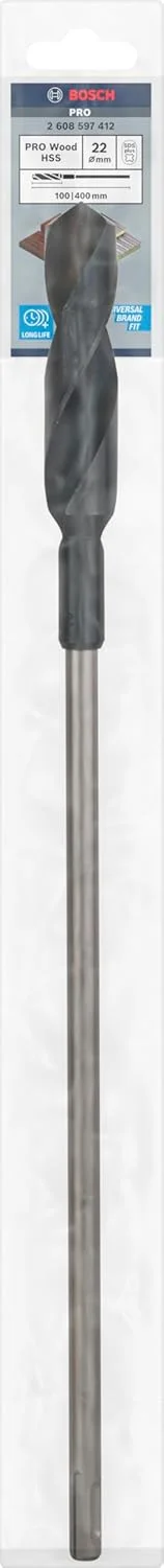 مته بتن کن بوش SDS+ سایز 22 میلی‌متر طول 40 سانتی‌متر مدل 2608597412