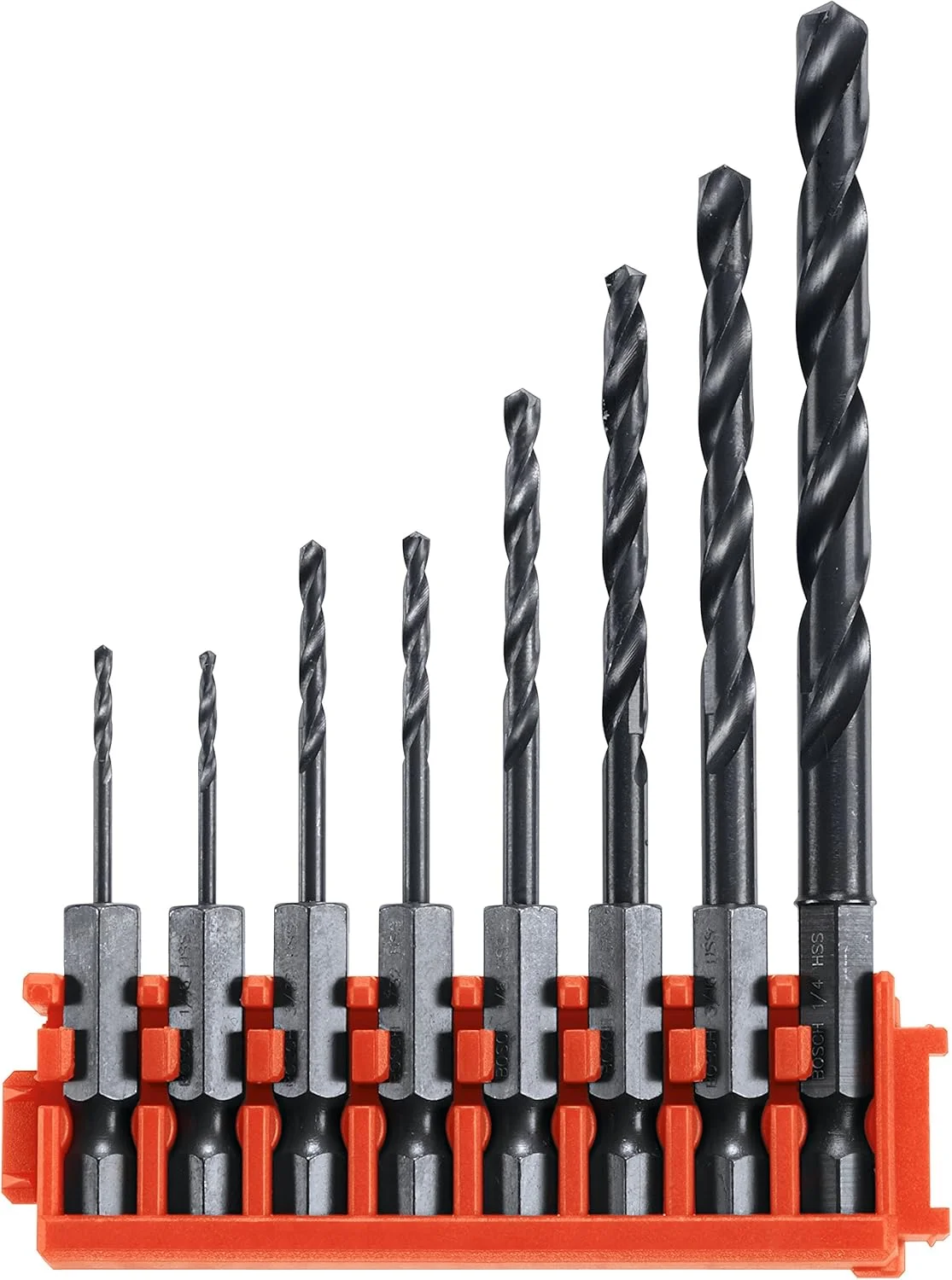 مجموعه مته های اکسید سیاه مقاوم در برابر ضربه بوش CCSDV08 به همراه گیره برای سیستم جعبه سفارشی