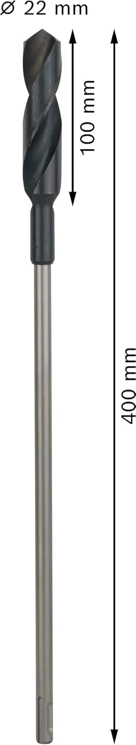 مته بتن کن بوش SDS+ سایز 22 میلی‌متر طول 40 سانتی‌متر مدل 2608597412