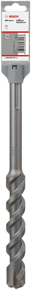 مته چکش SDS-max-4 بوش مدل B2608685872 سایز 30x200x320 میلی متر، 1 عدد