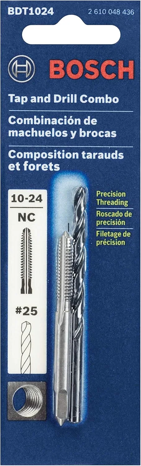 مجموعه قلاویز و مته بوش سایز 10-24 مدل BDT1024 مجموعه قلاویز و مته بوش سایز 10-24 مدل BDT1024