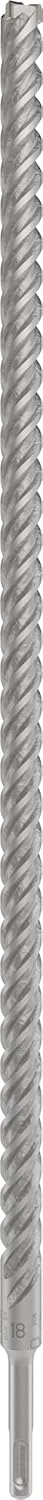 مته الماسه 5X SDS Plus بوش 2608836634، سایز 18 میلی‌متر، طول 600 میلی‌متر، خاکستری